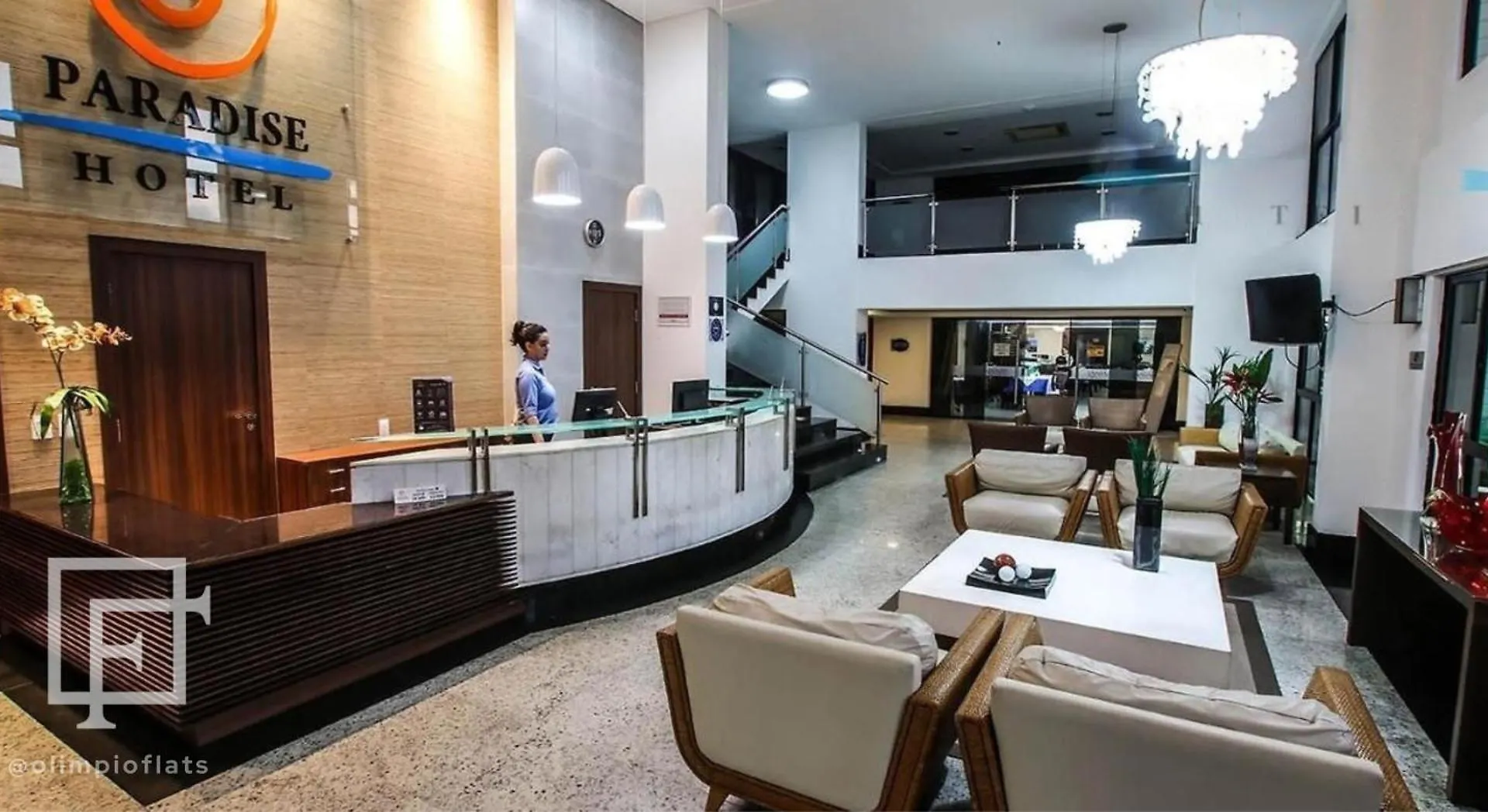Paradise Flat 406 - Flat De Luxo, Decorado E Equipado, Com Vista Mar Natal-Rn 0*, ناتال البرازيل